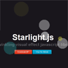 Starlight.js : JavaScript Twinkling Visual Effect Library