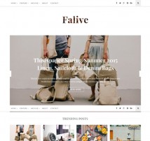 Falive - Beautiful Creative & Fashion Blog Theme