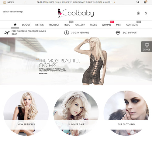 Coolbaby - Shopify responsive original theme