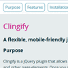 Clingify : jQuery plugin for Sticky page elements