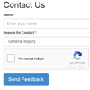 Bootstrap 3 Contact Form with Captcha