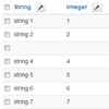 Dynamic HTML grid for PHP with jQuery