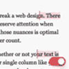 Readable : jQuery plugin for Creating Readable Paragraphs