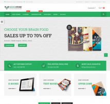 Bookstore - Responsive Joomla Ecommerce Template