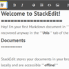 StackEdit : Open-source Markdown Editor