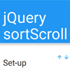 jQuery SortScroll : Sorting without Moving