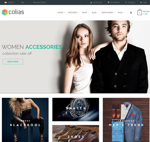 Ri Colias - Responsive WooCommerce Theme