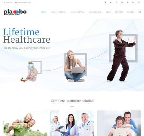 Placebo - Medical, Hospital & Nursing Joomla