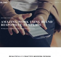 Blend - Multi-Purpose Responsive Joomla Template