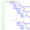 jsonQ : JavaScript Library to manipulate JSON Data