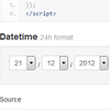 Combodate : jQuery Dropdown Date & Time picker