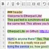 Etherpad : jQuery Open Source Online Editor