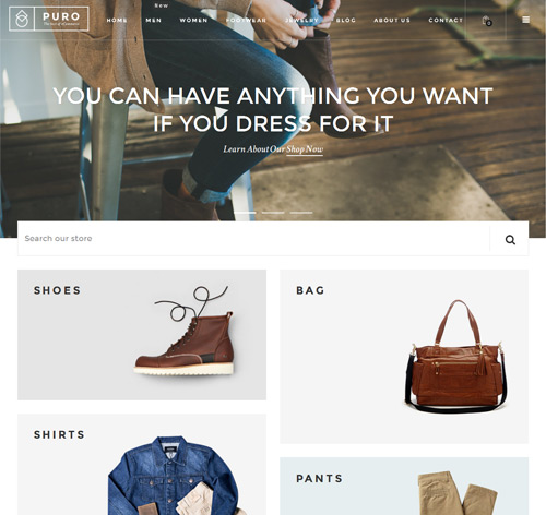 Puro - Responsive Shopify Theme