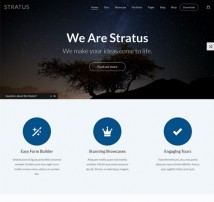 Stratus - App, SaaS & Product Showcase