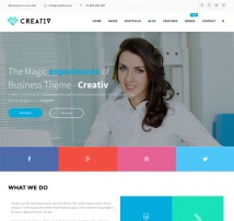 Creativ - Responsive Multipurpose Joomla Template