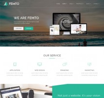 Femto | Responsive Multipurpose Joomla Template