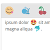 EmojiOne Area : jQuery WYSIWYG editor with Emojione icons