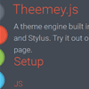 Theemey.js : Theme Engine with jQuery