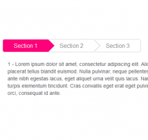 Bootstrap CSS Tab Style 19