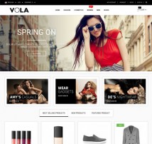 Vola Responsive Magento Theme