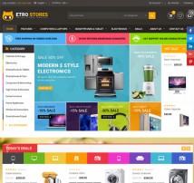 Etrostore - Multipurpose Responsive Magento Theme