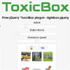 ToxicBox : jQuery LightBox Plugin