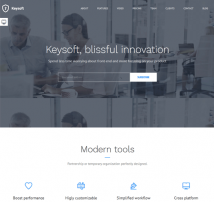 KeySoft - WordPress Software Landing Page