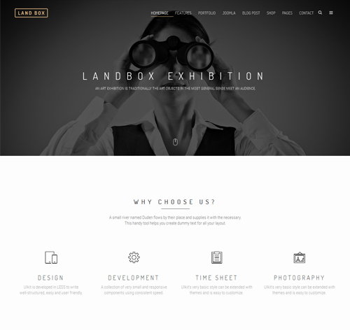 Landbox - Multipurpose Joomla Template