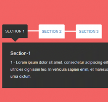 Bootstrap CSS Tab Style 21