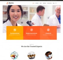 Albertino - Science Research & Technology WP Theme