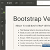 Auto Inherit Bootstrap Theme Vertical Sidebar