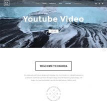 Enigma | Creative Responsive Minimal Joomla Template