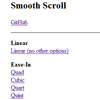 Smooth Scroll : Animate Scrolling to Anchor Links