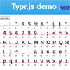 Typr.js : Process Fonts in Javascript