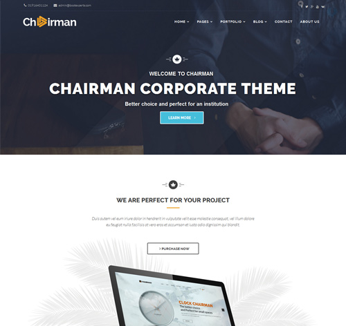 Chairman- Multi-purpose Joomla Template