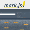 Mark.js : JavaScript Keyword Highlighter