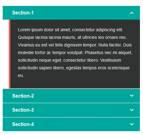 Bootstrap CSS Accordion 39