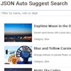 JSON Auto-Suggest Search Engine