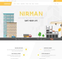 Nirman - Professional Construction Joomla Template