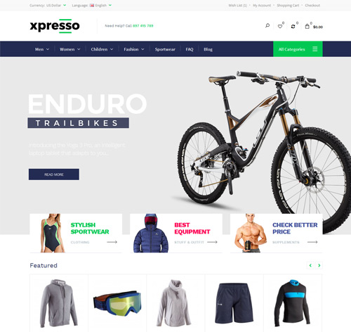 Xpresso - Premium HTML Template