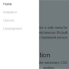 Mdstrap : jQuery Side Menu Plugin