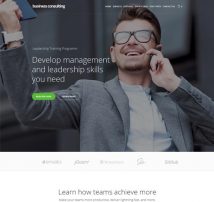 Business Consulting - Coaching, Business Training & Consulting WordPress Theme