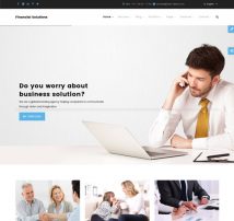 Financial Solutions - Financial & Business Drupal 8 Template