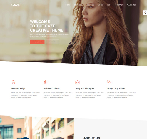 Gaze | Premium Multipurpose HTML Template