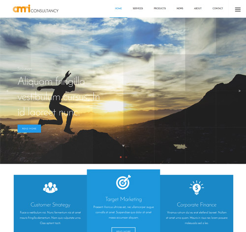 Omni Consultancy - Multi-purpose Business Style Drupal 8 Theme