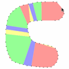 Poly-Decomp.js : Decompose 2D polygons into convex pieces