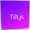 Tilt.js : jQuery Parallax Tilt Hover Effect