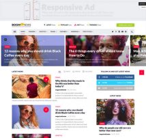 BoomNews - WordPress Theme for Viral Magazine / News / Blog