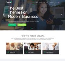 Geko - A Smart Theme For Modern Businesses