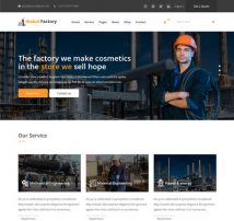 Global Factory- Minimal factory & industry HTML5 Template